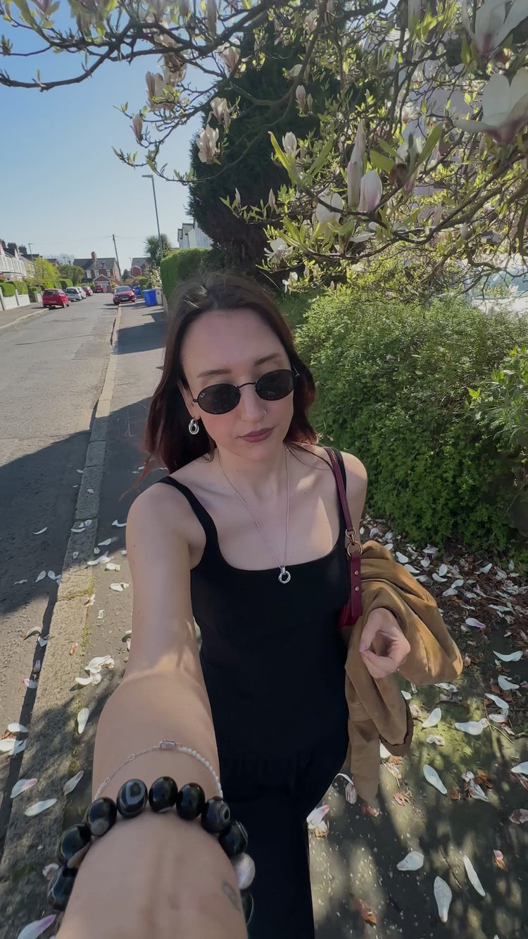 'Eliason' Interlocked Knot Necklace