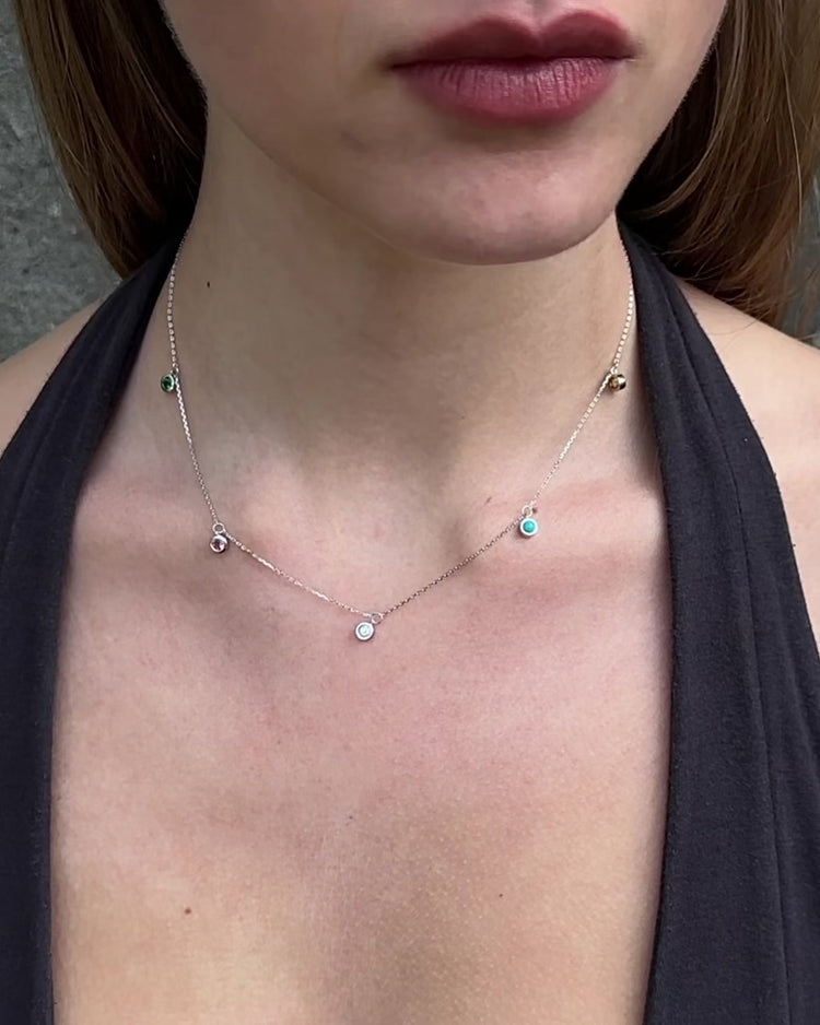 'Spirited' Satellite Necklace - Lines & Current