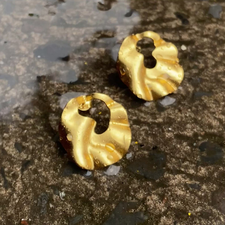 'Rainn' Sculpt Earrings