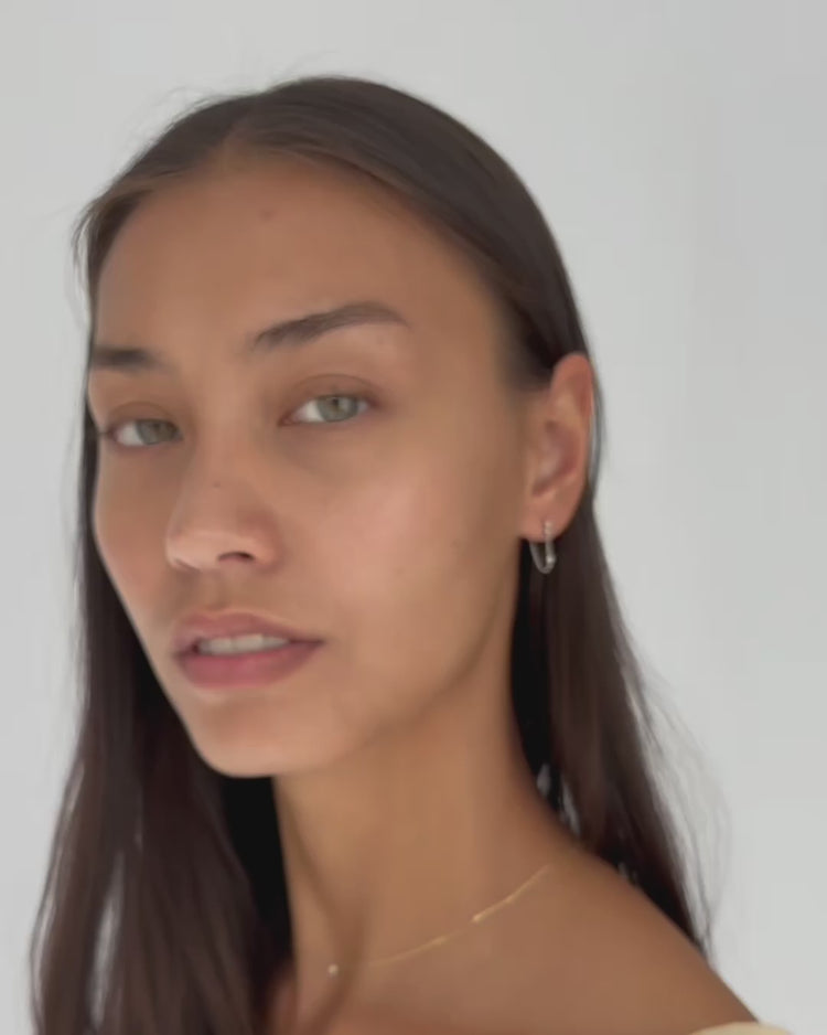 'Bianca' CZ Thread Earrings - Lines & Current