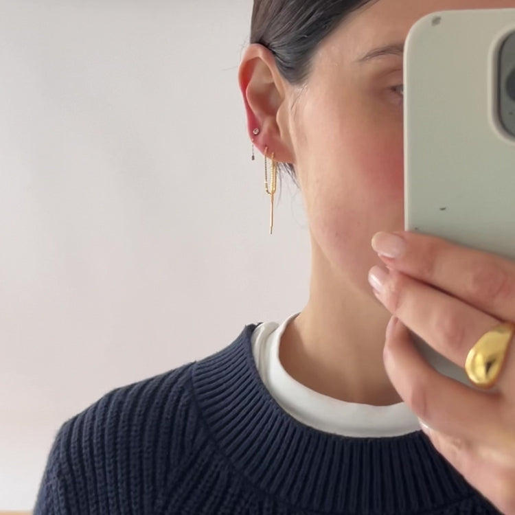 'Taylor' Thread Earrings