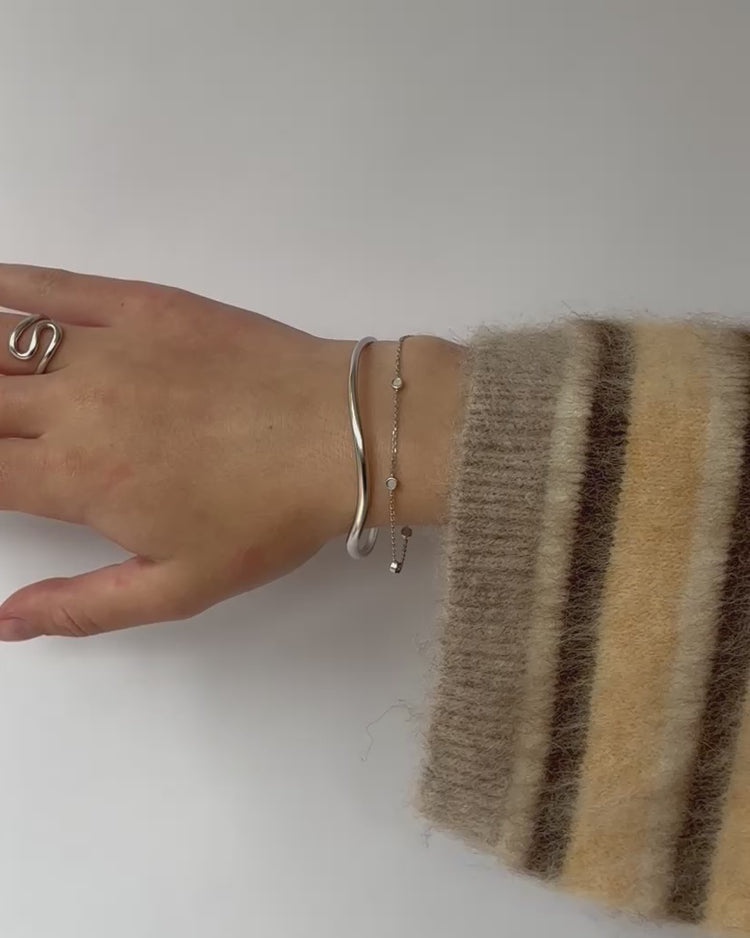 'Sigrid' Satellite Bracelet - LINES AND CURRENT