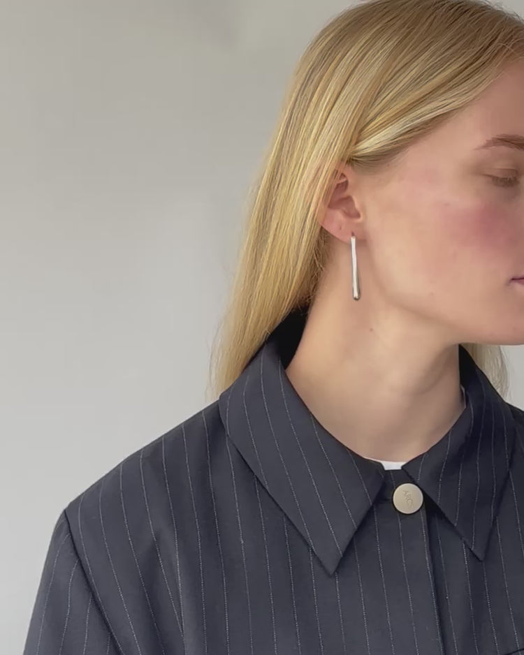 'Rekki' Long Rectangle Hoops