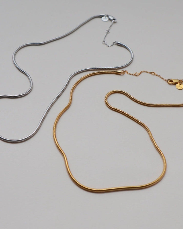 'Remi' Round Snake Chain 16-18