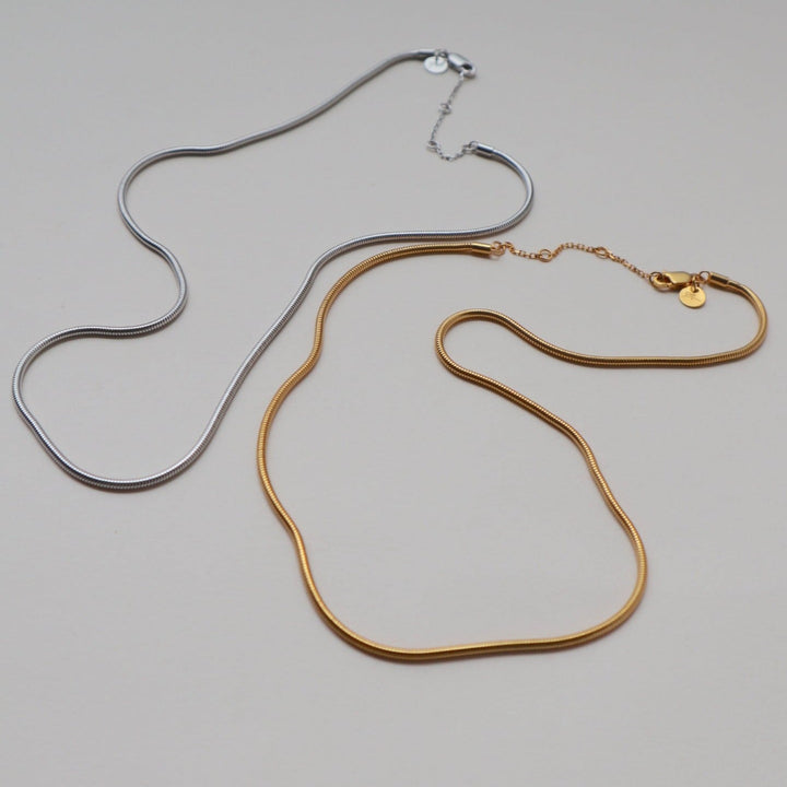 'Remi' Round Snake Chain 16-18