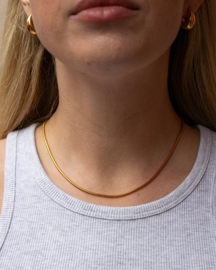 'Remi' Round Snake Chain 16-18