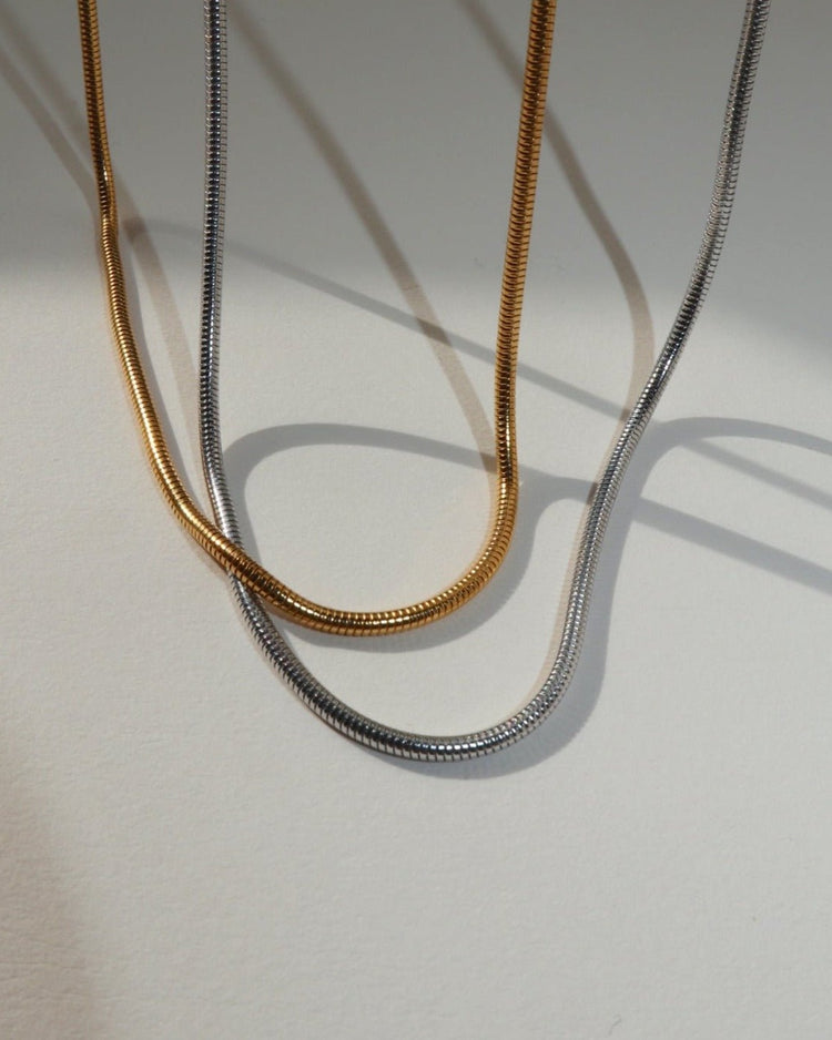 'Remi' Round Snake Chain 16-18