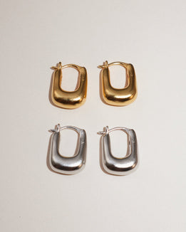 'Rumi' Chubby Hoop Earrings