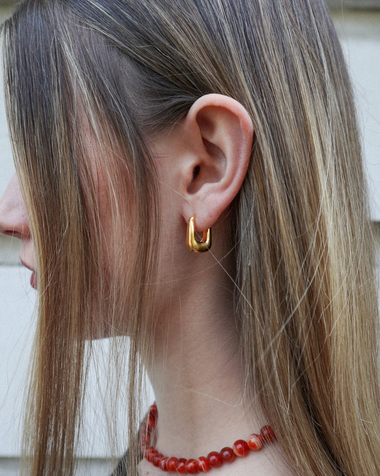 'Rumi' Chubby Hoop Earrings