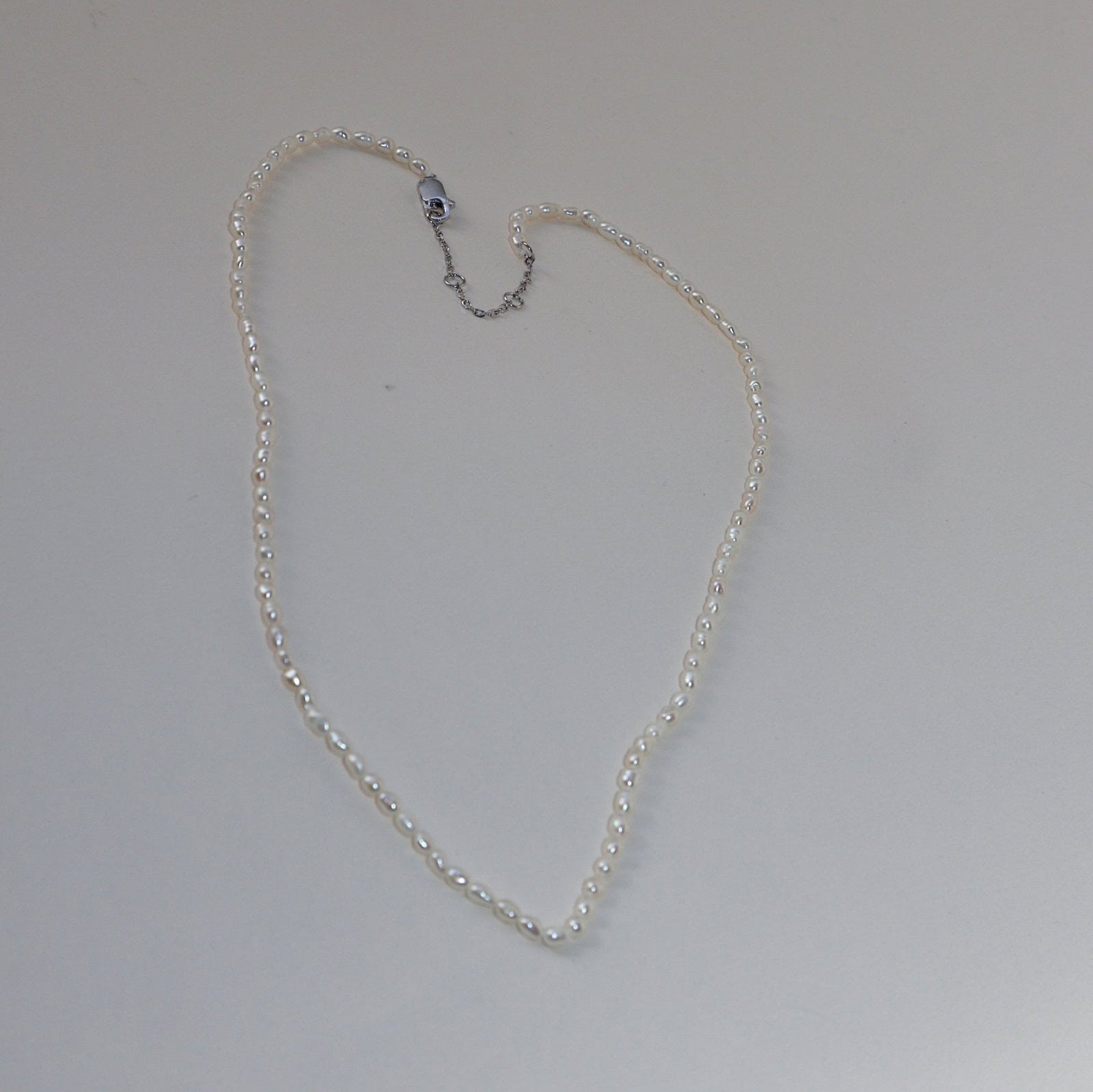 'Selene' Seeded Pearl Necklace