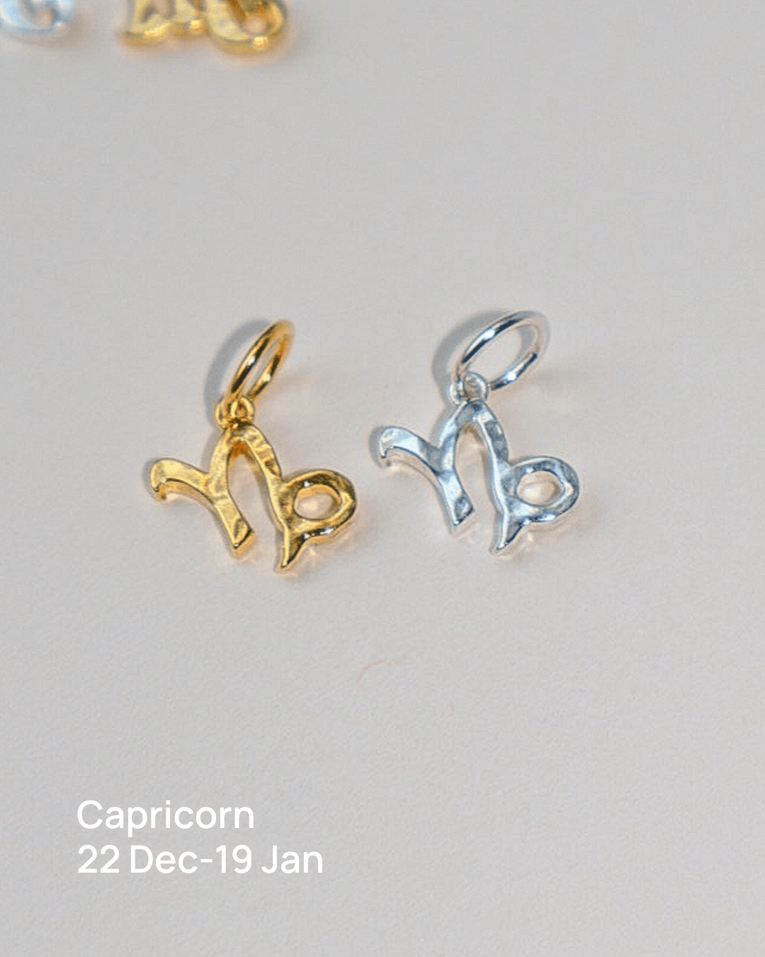 &#39;Seren&#39; Star Sign Charm - Lines &amp; Current