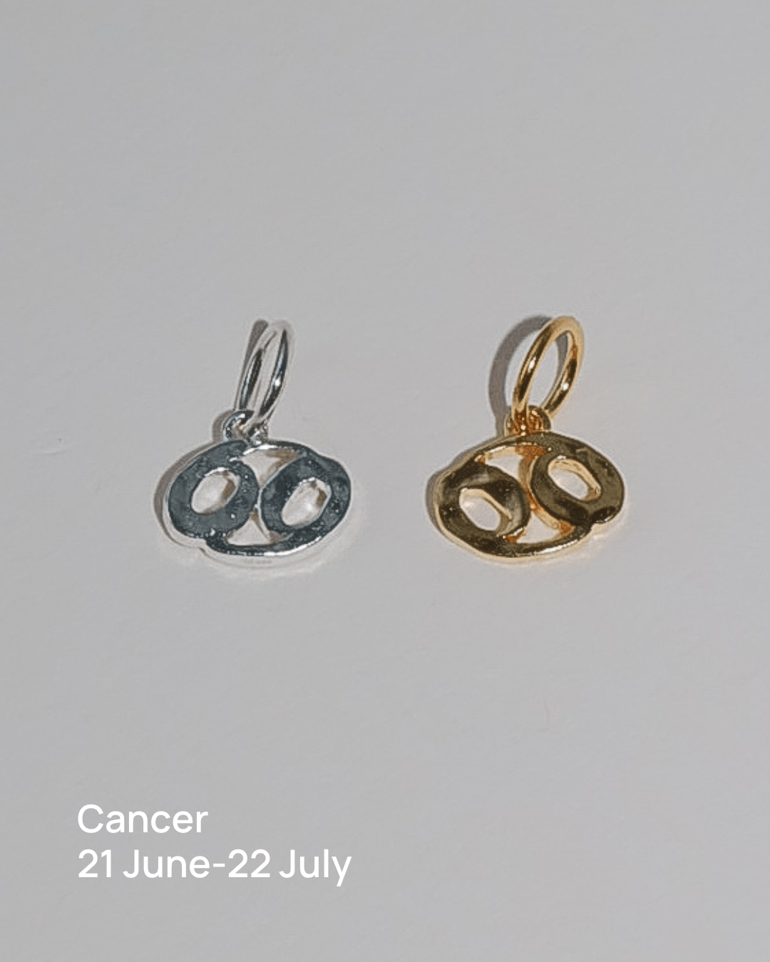 &#39;Seren&#39; Star Sign Charm - Lines &amp; Current