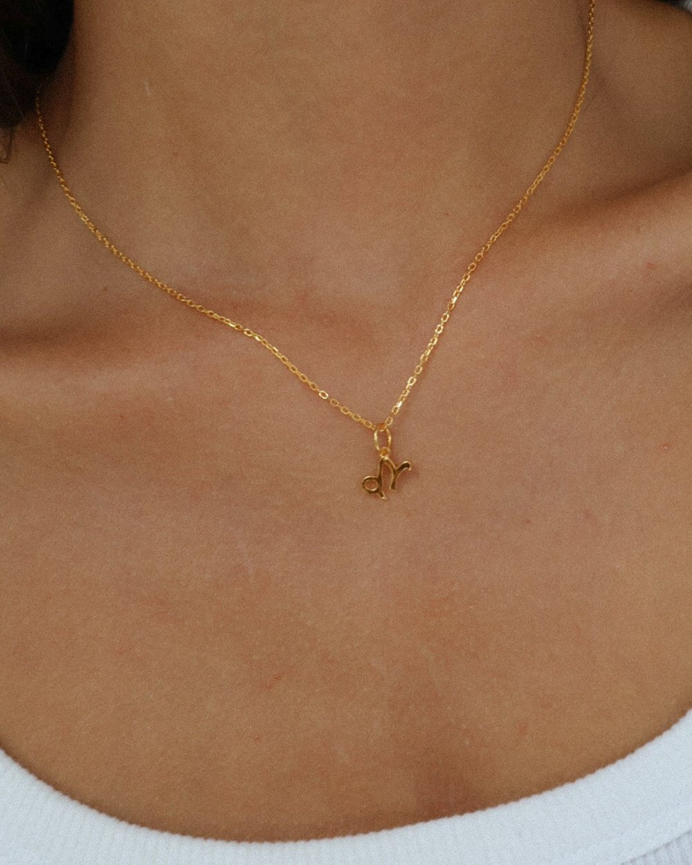 &#39;Seren&#39; Star Sign Charm - Lines &amp; Current