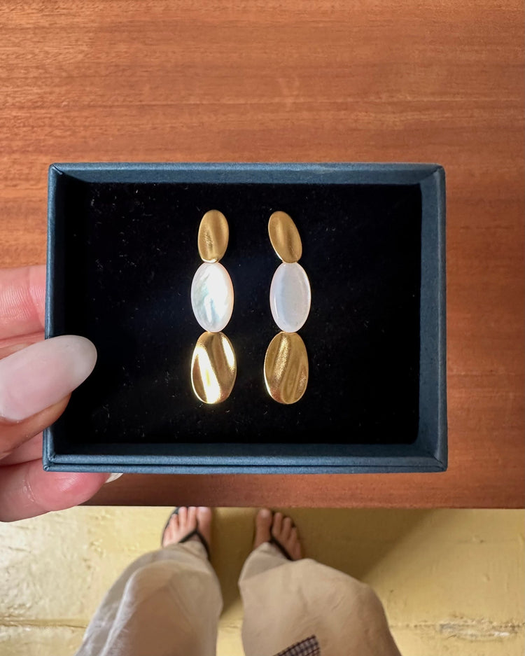 'Sigrid' Cascade Earrings - LINES AND CURRENT