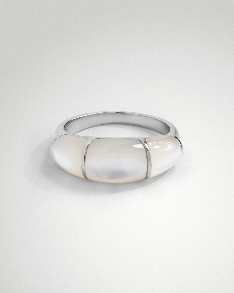 'Sigrid' Dome Ring - LINES AND CURRENT
