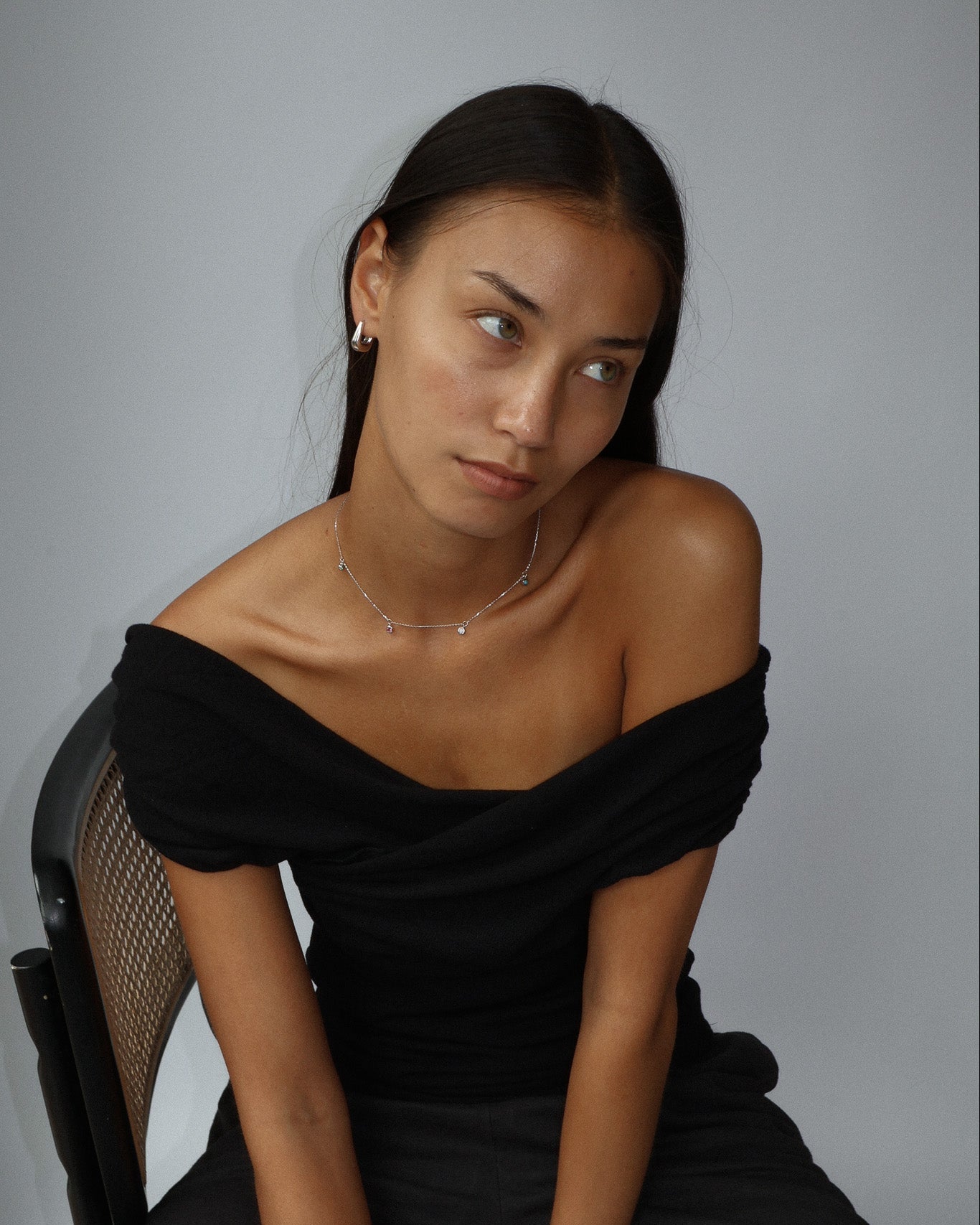 &#39;Spirited&#39; Satellite Necklace - Lines &amp; Current