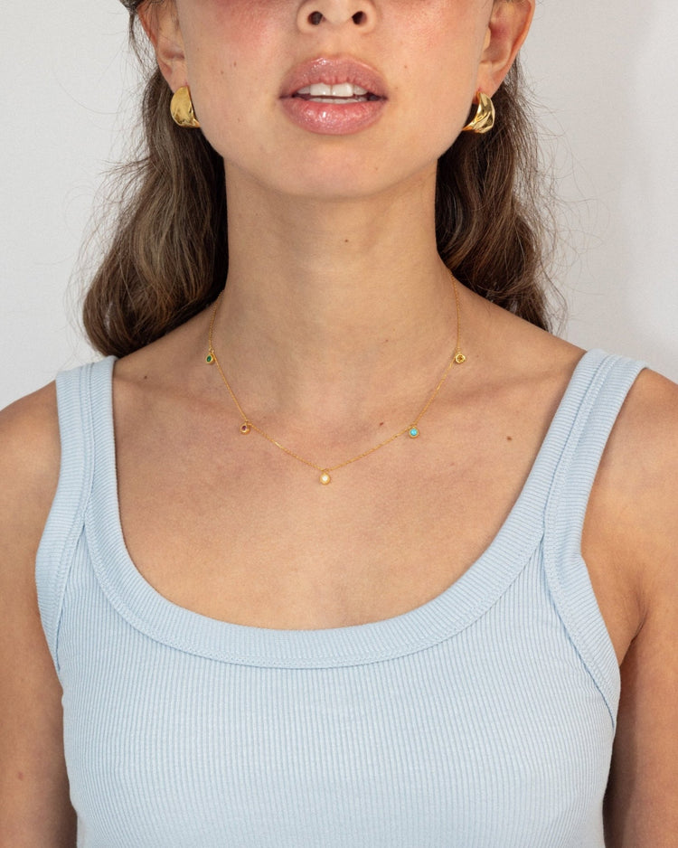 'Spirited' Satellite Necklace