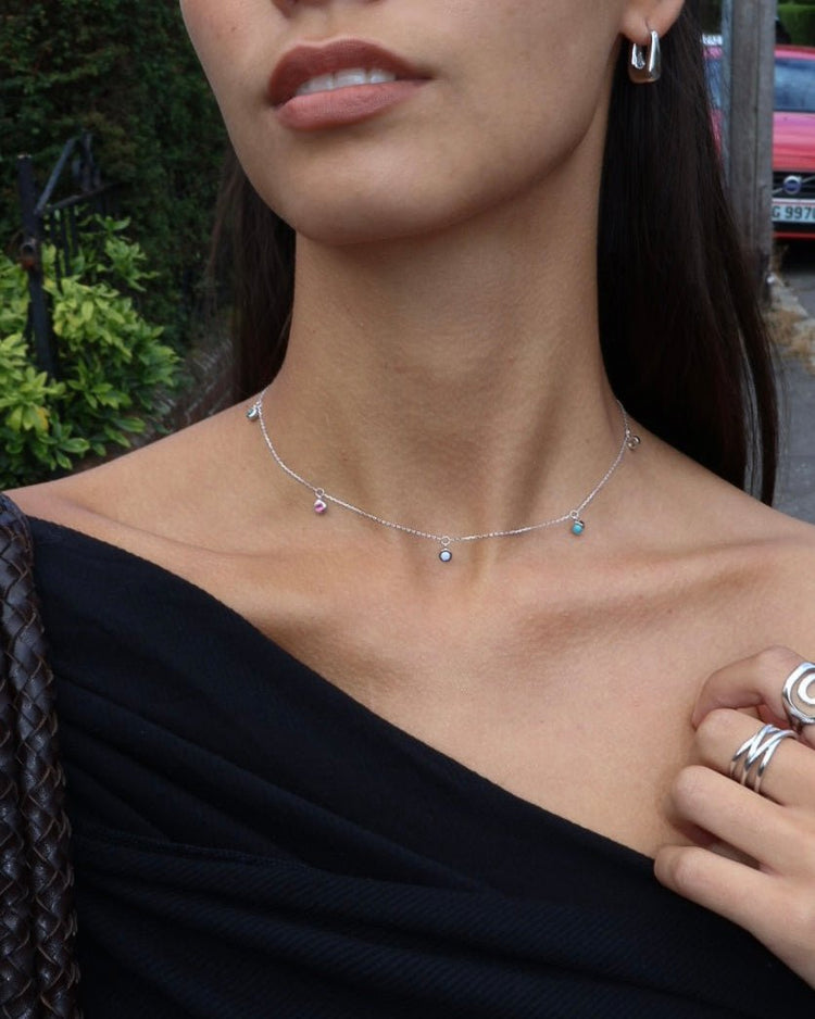 'Spirited' Satellite Necklace - Lines & Current