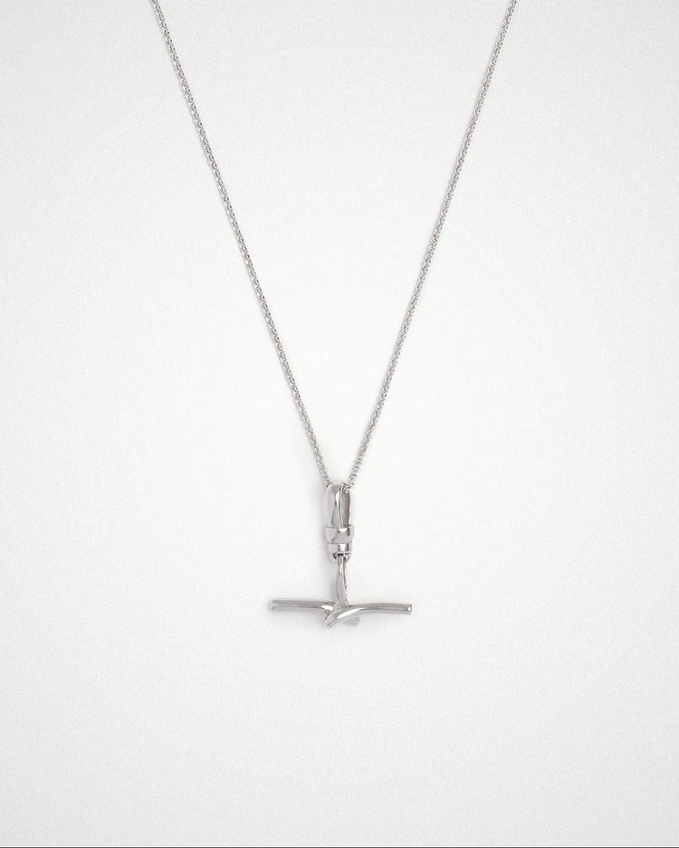 'Tabitha' T Bar Necklace - LINES AND CURRENT