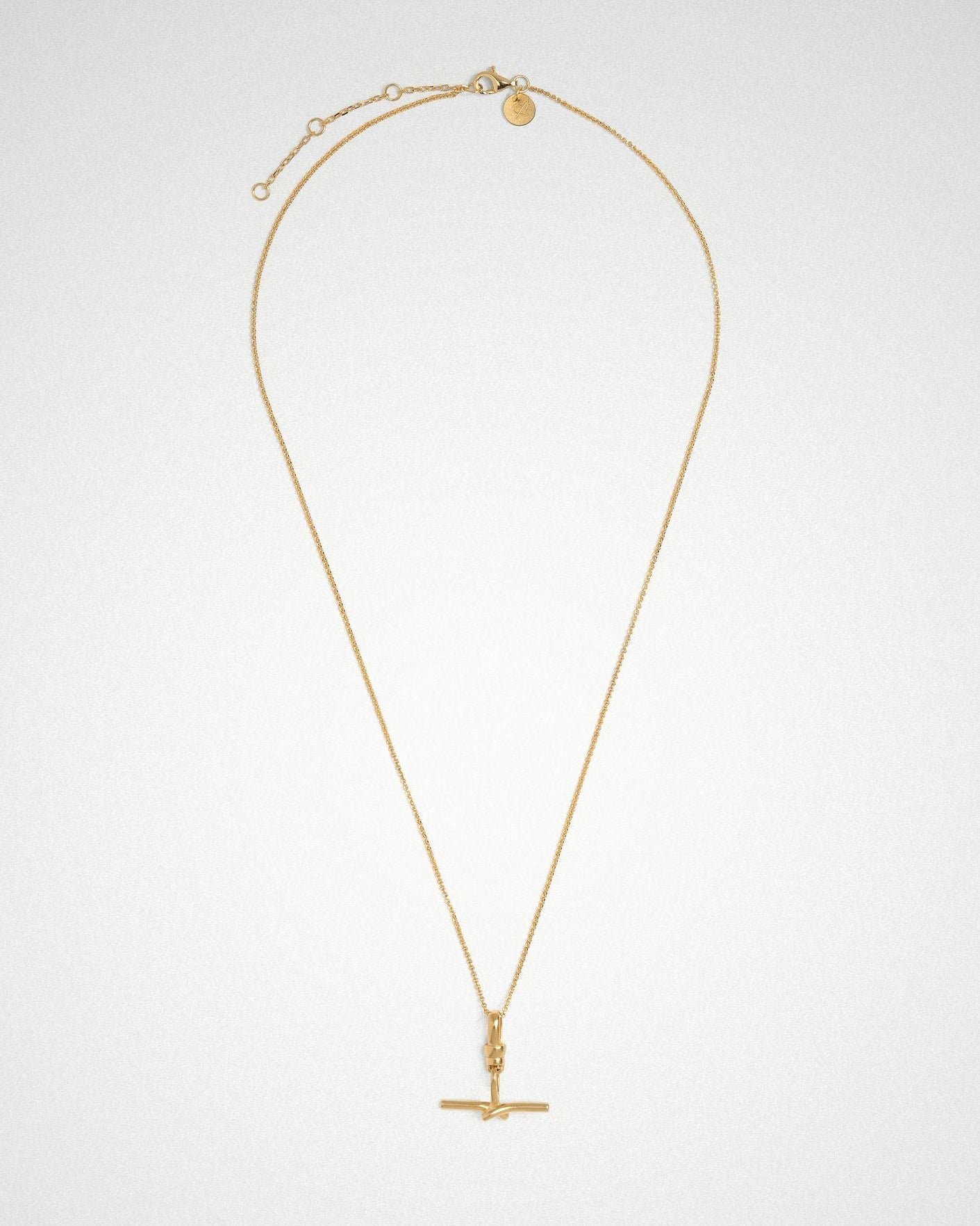 'Tabitha' T Bar Necklace - LINES AND CURRENT