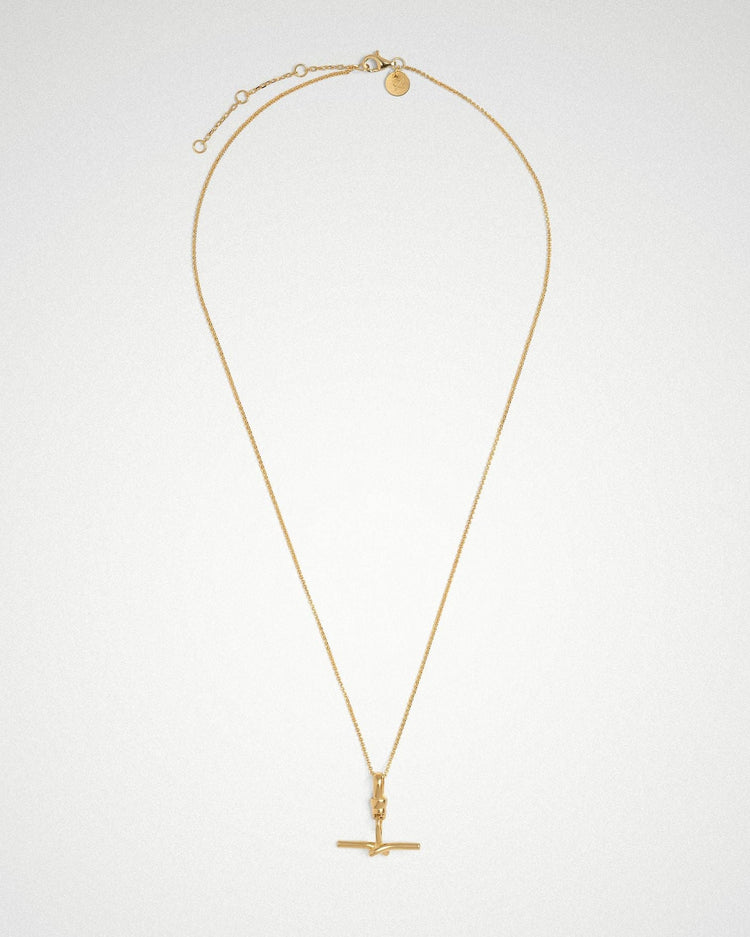 'Tabitha' T Bar Necklace - LINES AND CURRENT