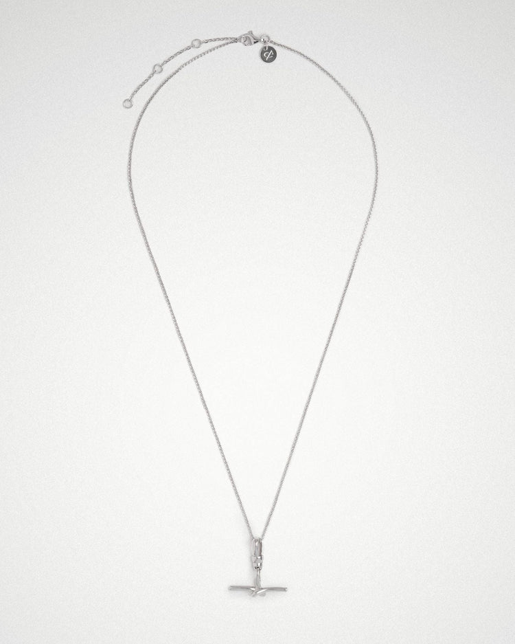 'Tabitha' T Bar Necklace - LINES AND CURRENT