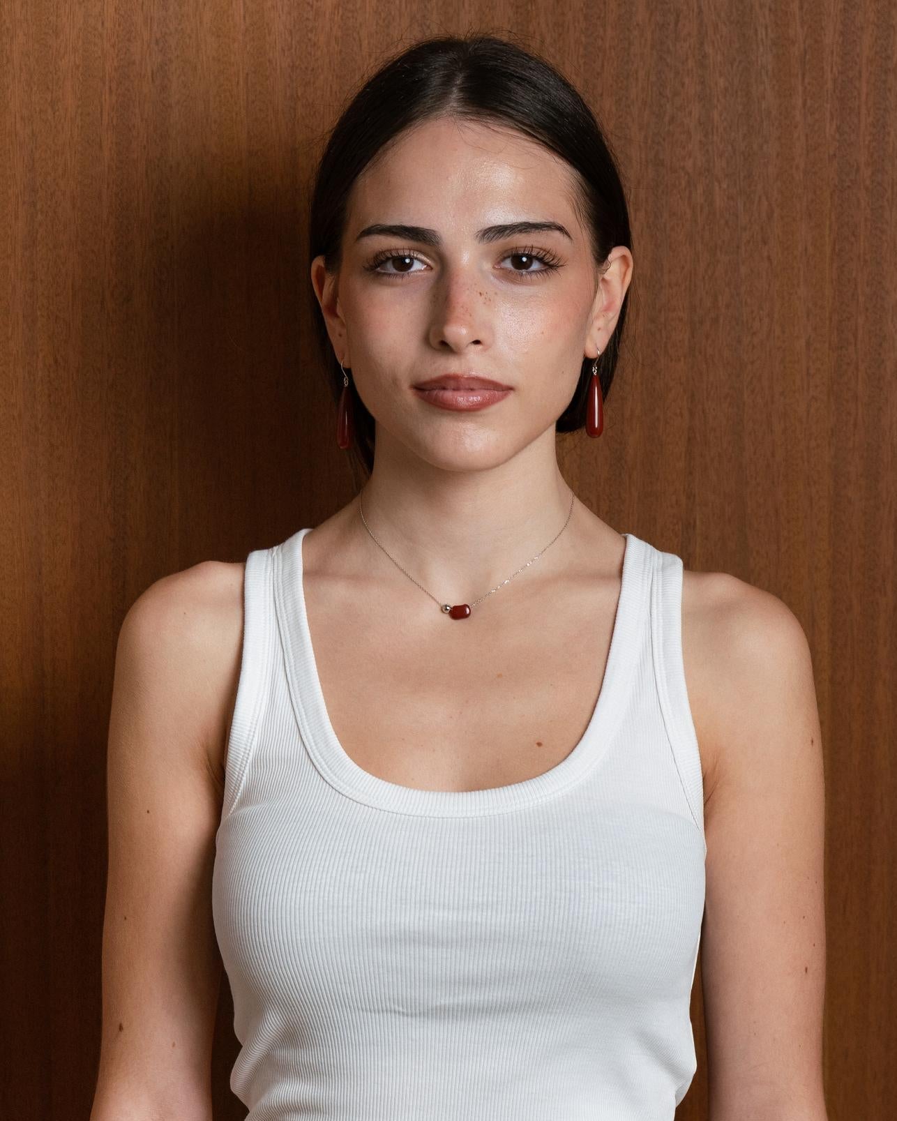 'Terra' Bean Necklace - LINES AND CURRENT