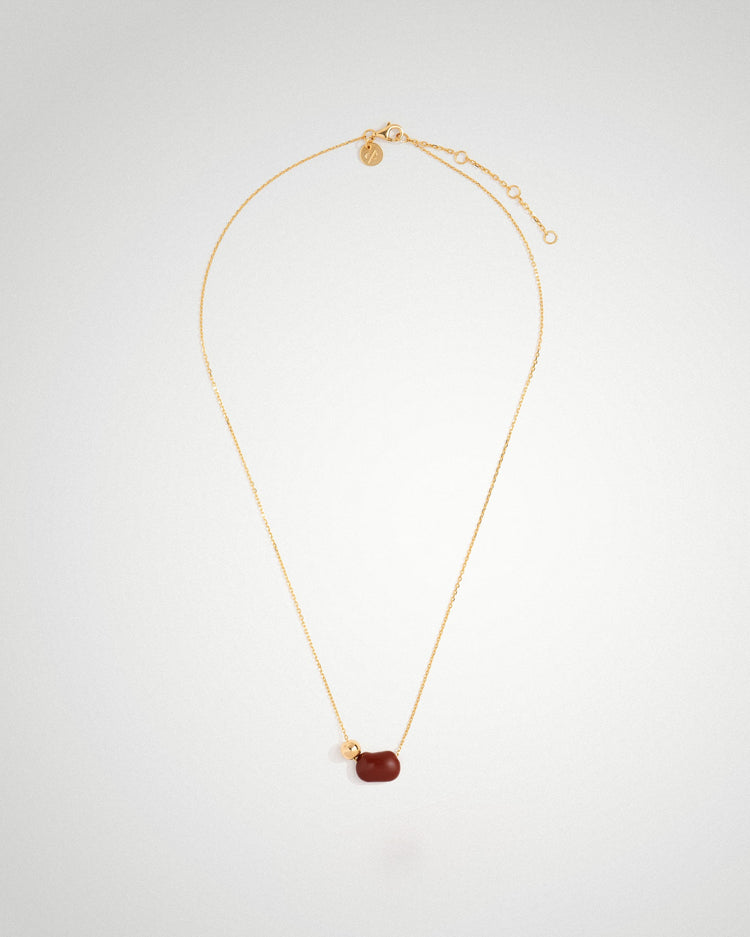 'Terra' Bean Necklace - LINES AND CURRENT