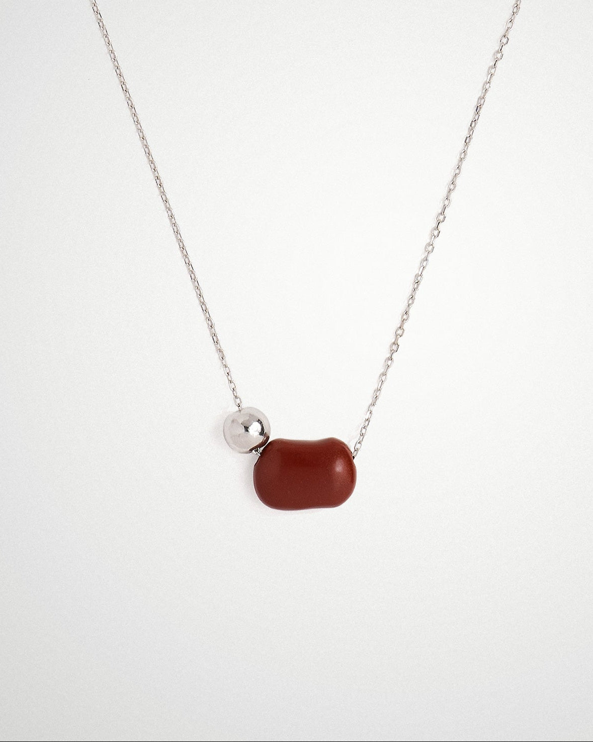 'Terra' Bean Necklace - LINES AND CURRENT