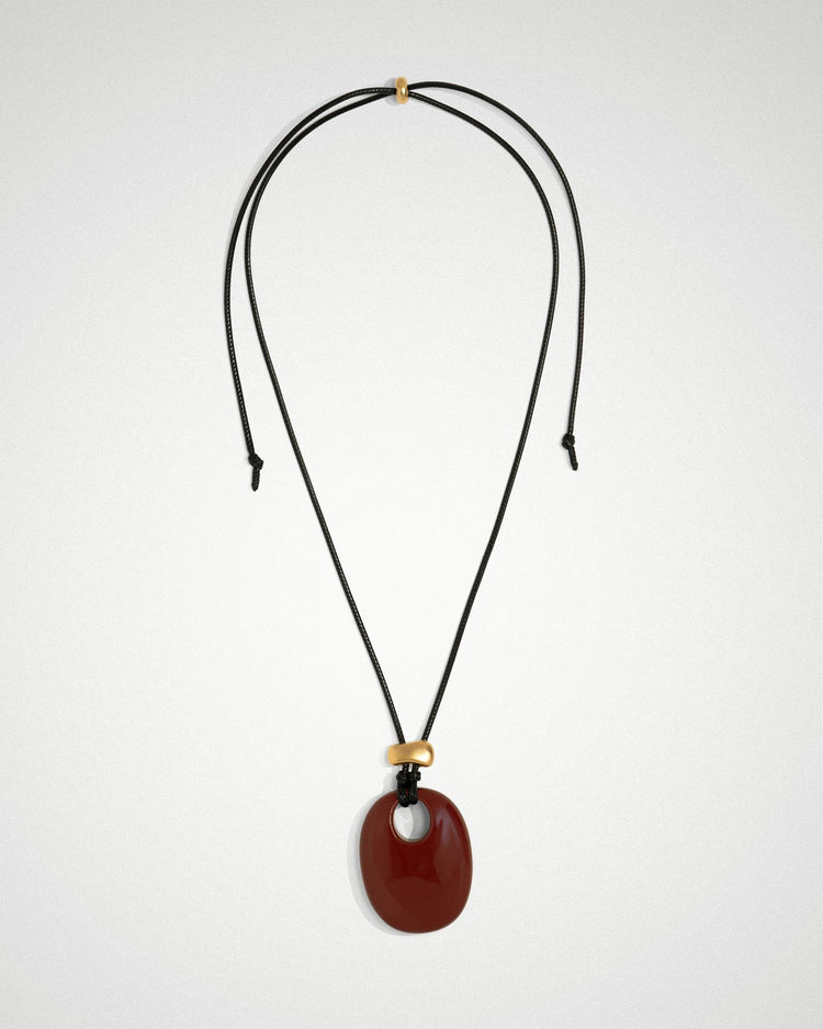 'Terra' Cord Necklace - LINES AND CURRENT