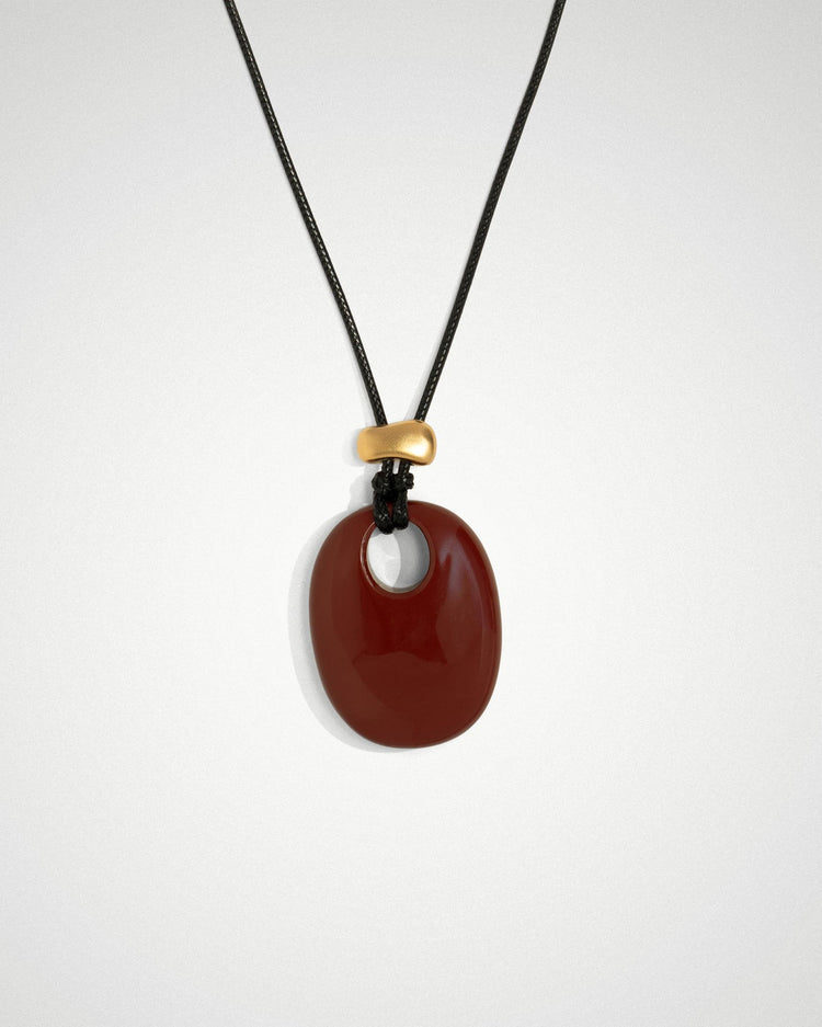 'Terra' Cord Necklace - LINES AND CURRENT