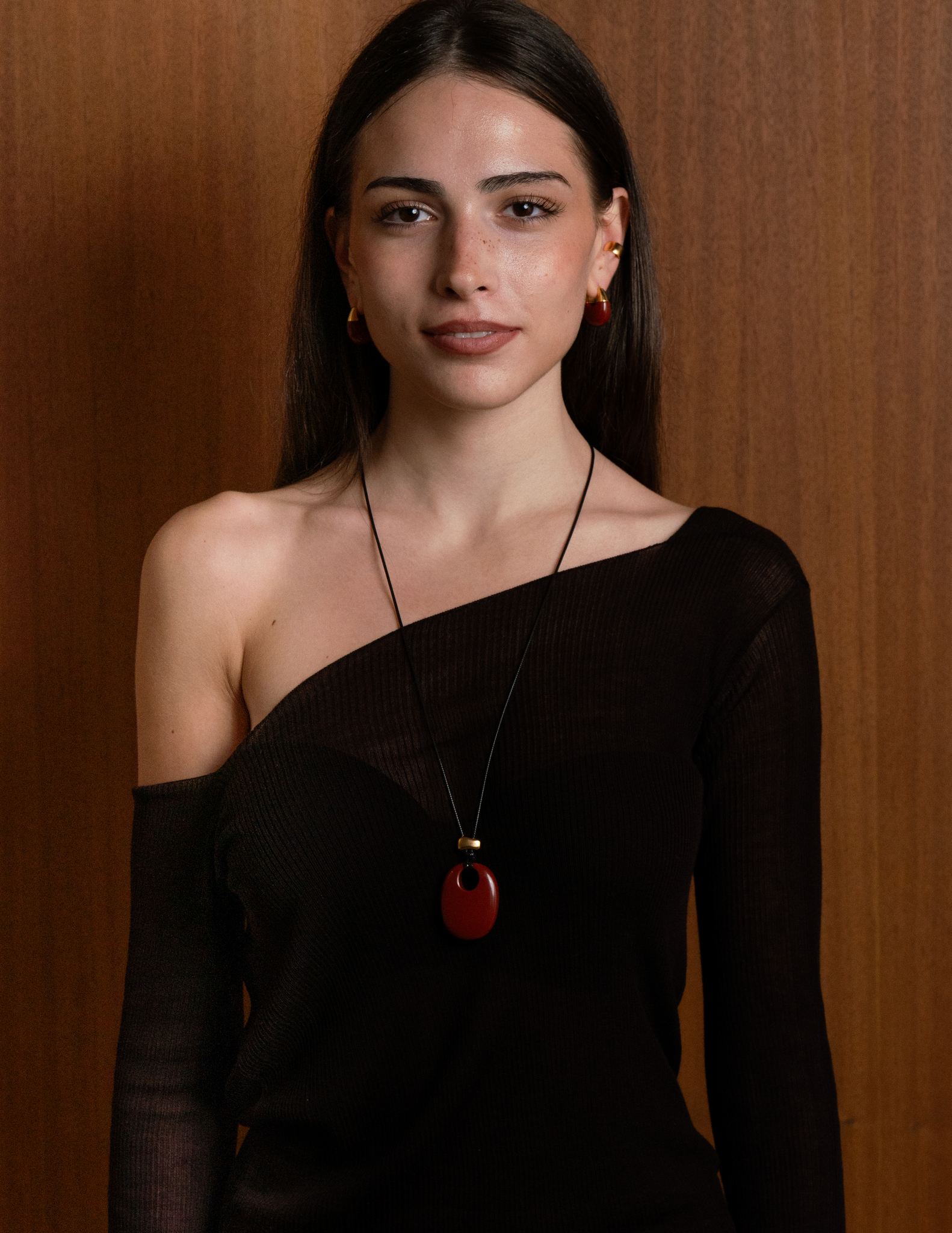 'Terra' Cord Necklace - LINES AND CURRENT