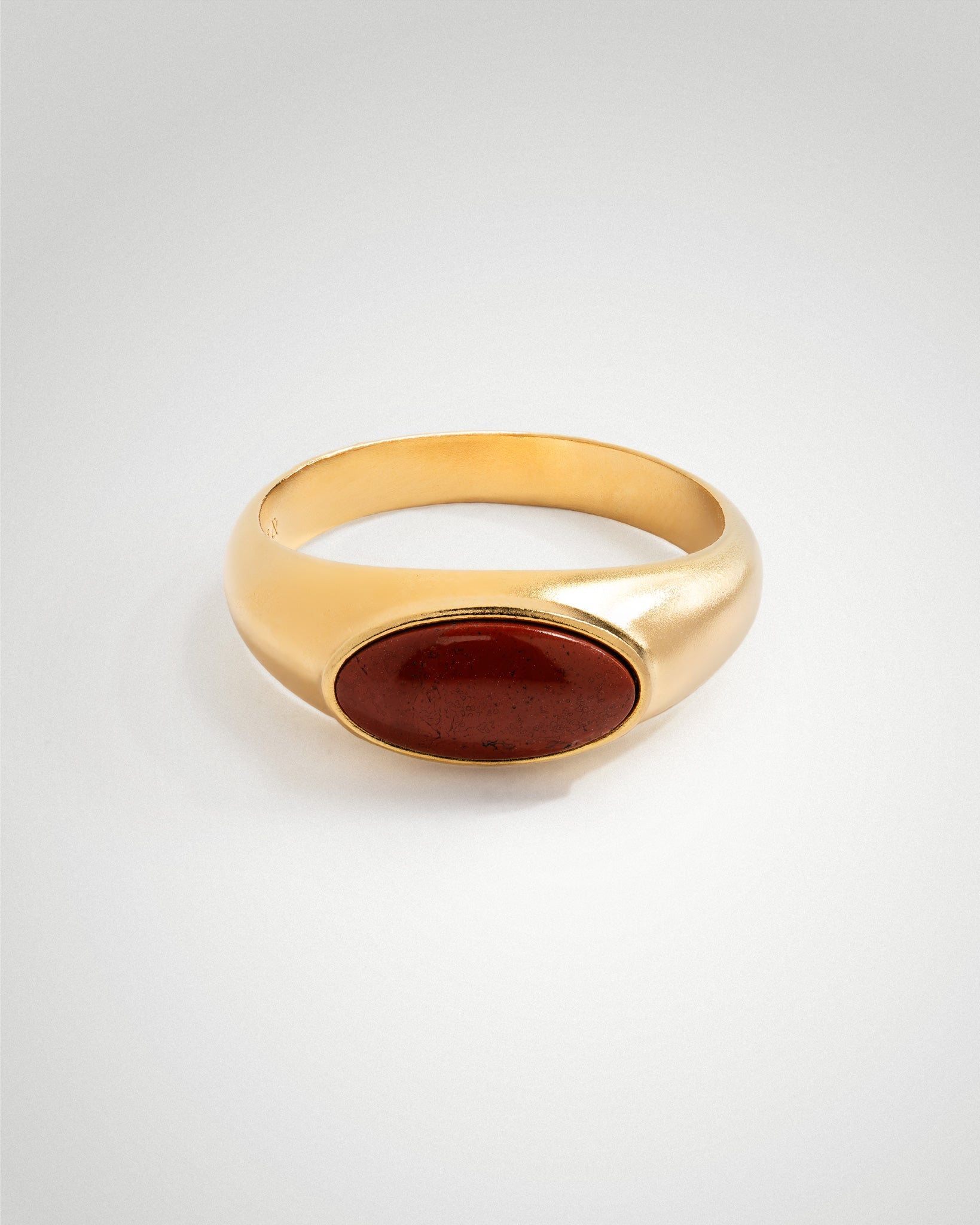 'Terra' Signet Ring - LINES AND CURRENT