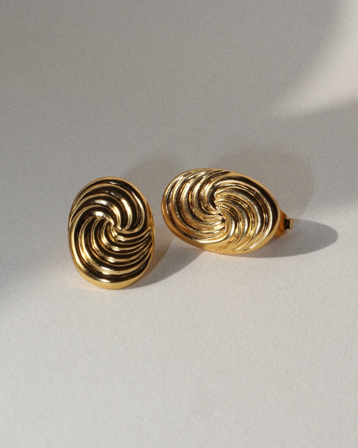 'Zen' Disc Earrings