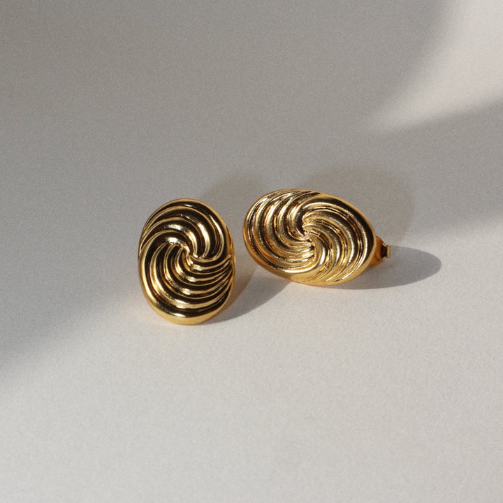 'Zen' Disc Earrings