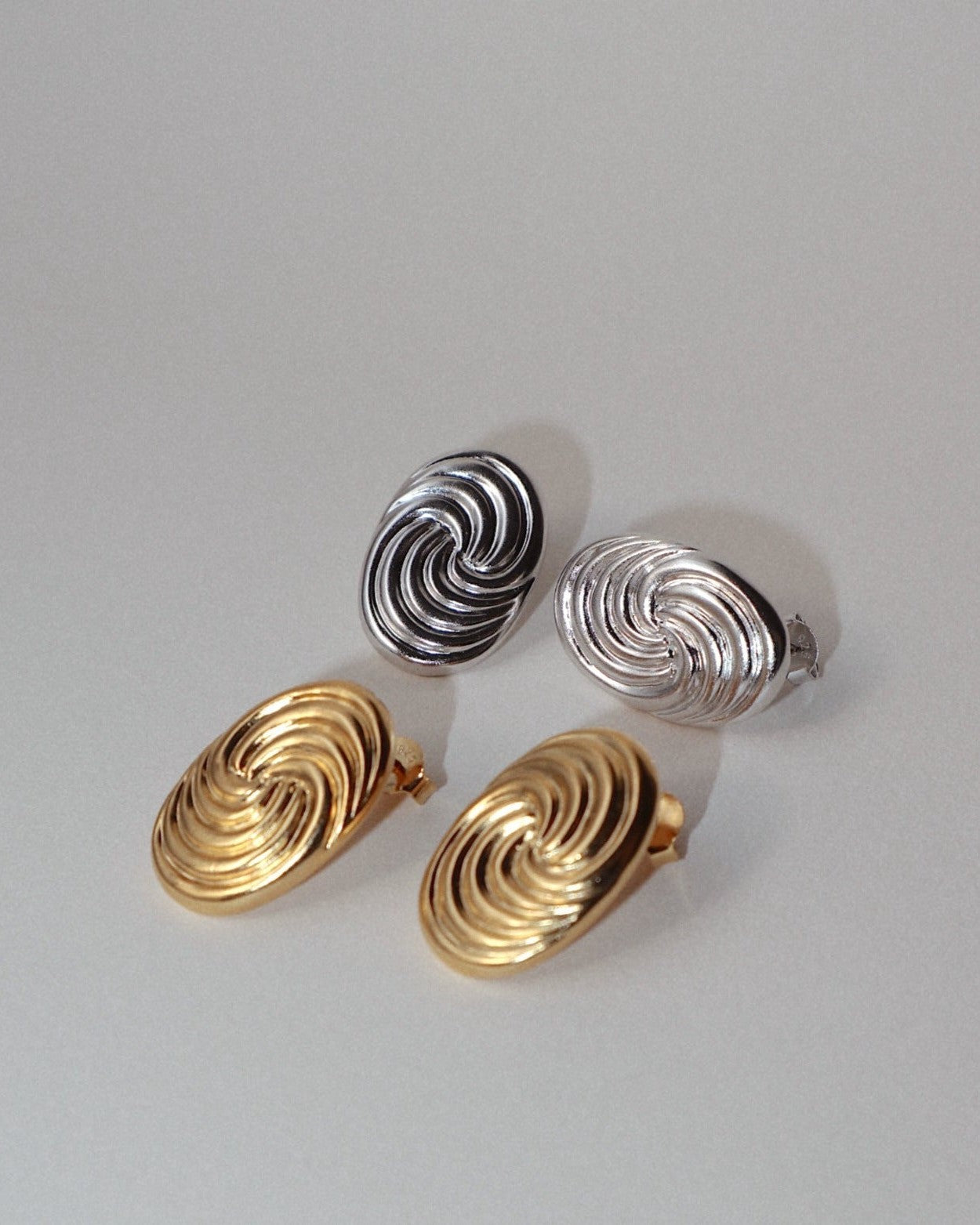 'Zen' Disc Earrings