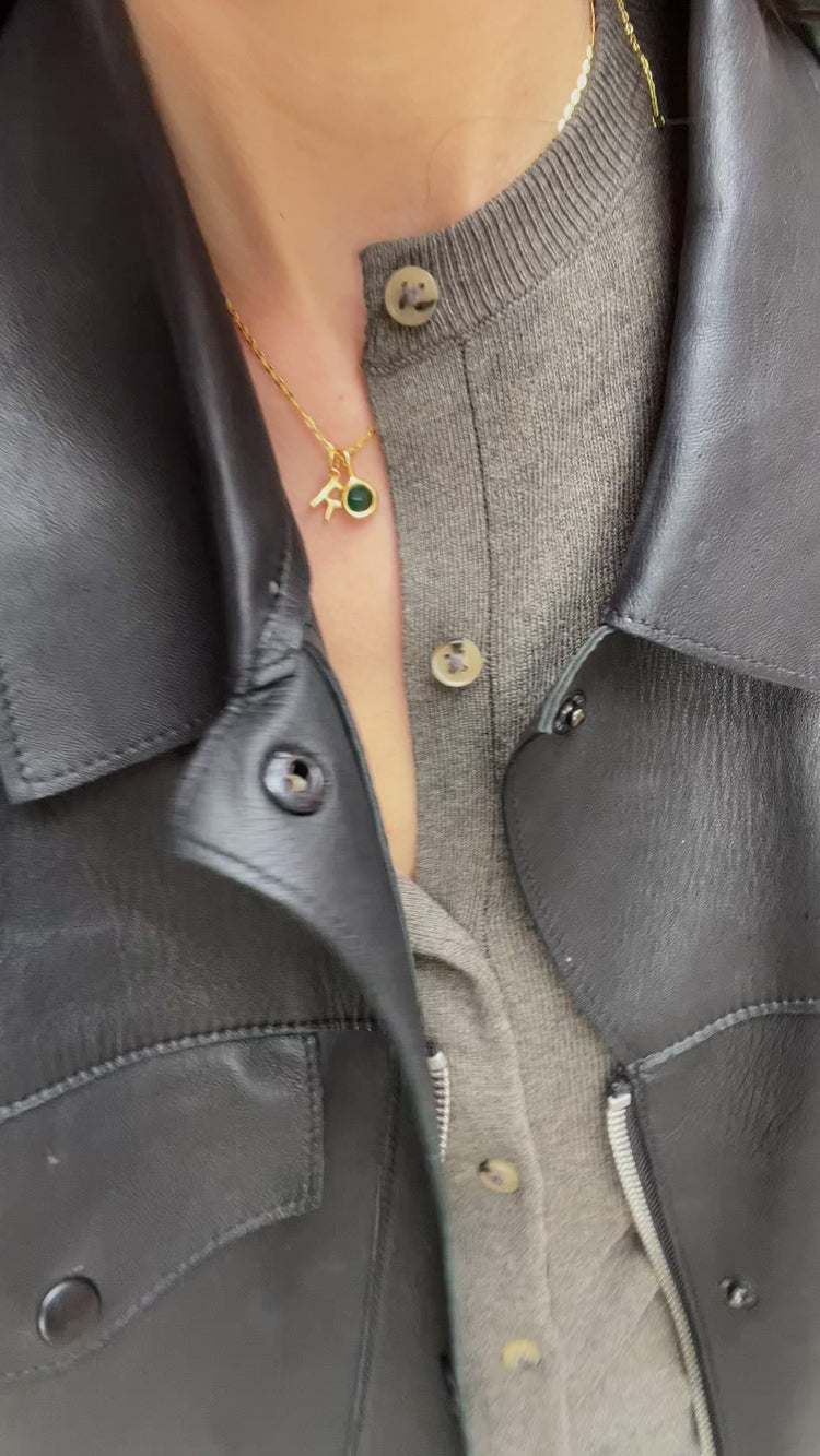 'Paige' Letter Necklace