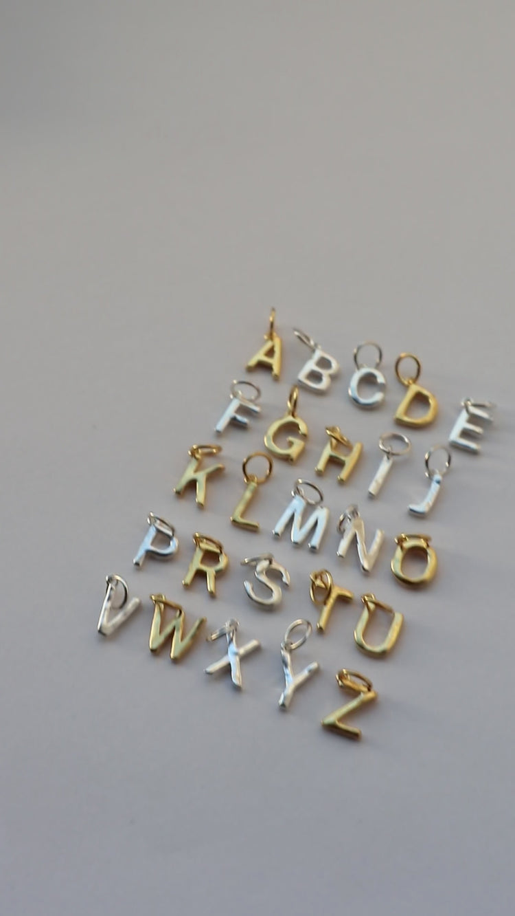 'Paige' Letter Charm