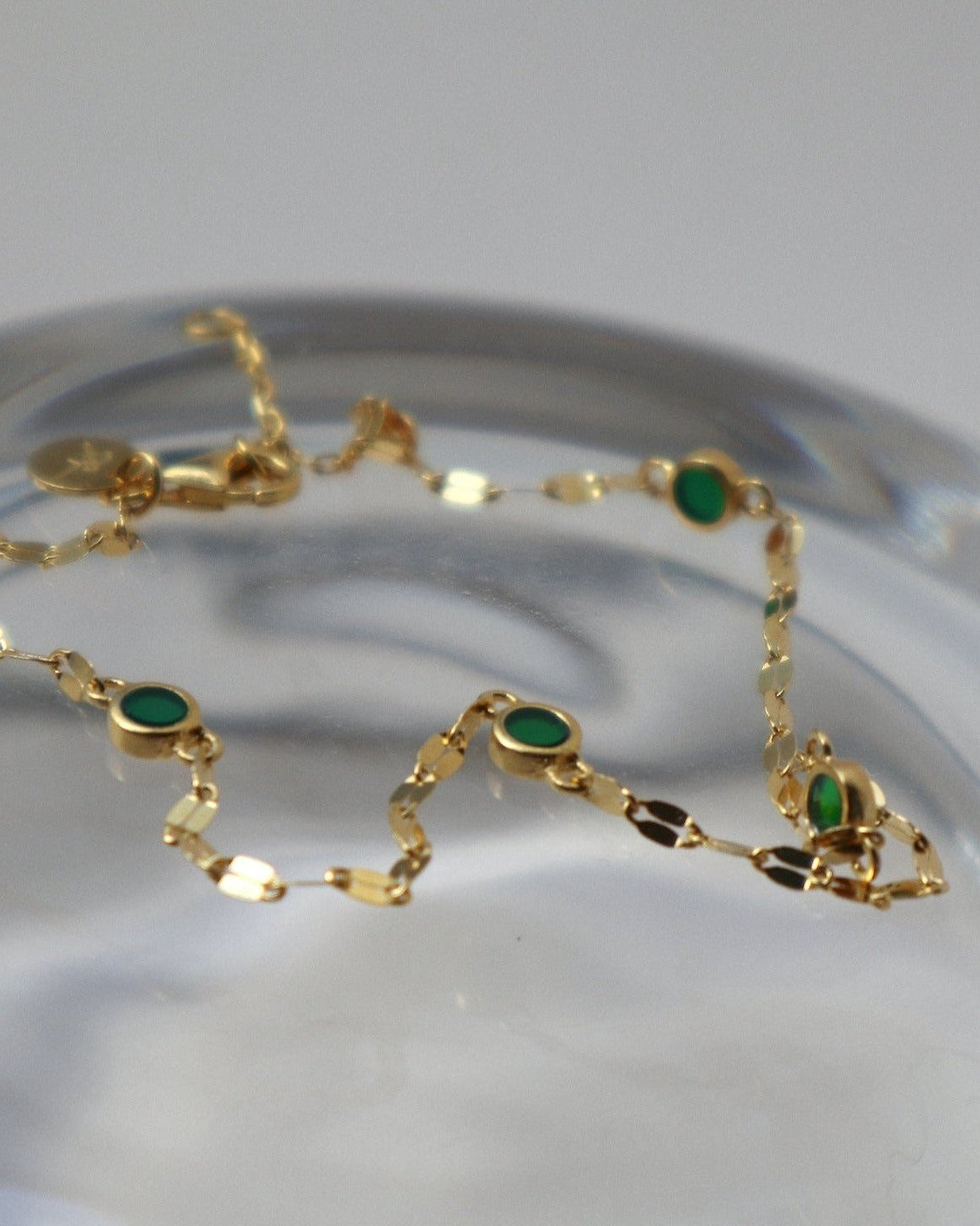 'Green Alchemy' Anklet