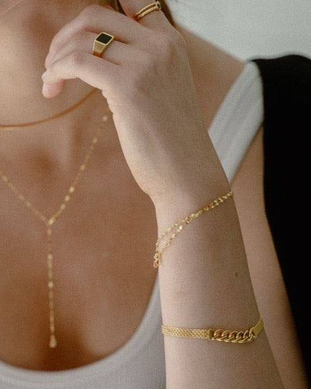 'Aurora' Anchor Bracelet