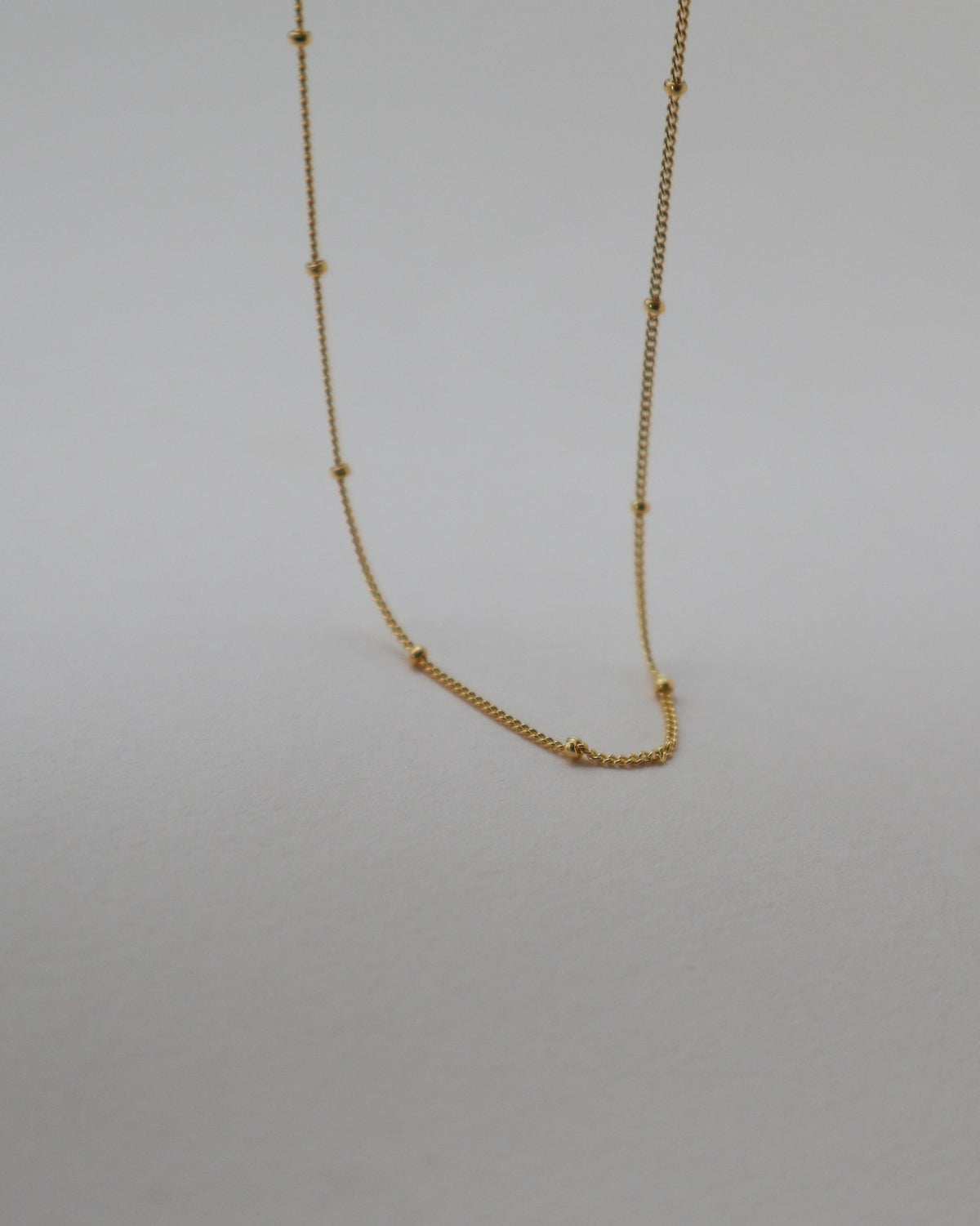 Beaded 18.5" Chain