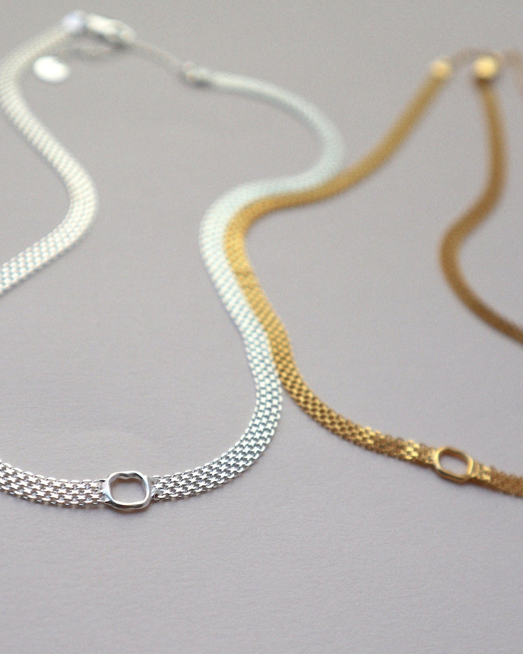 'Adelaide' Mesh Necklace