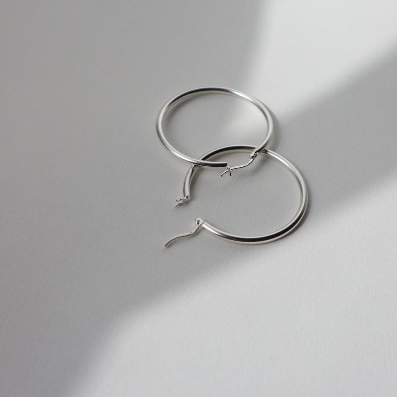 &#39;Pamela&#39; Pipe Hoop Earrings