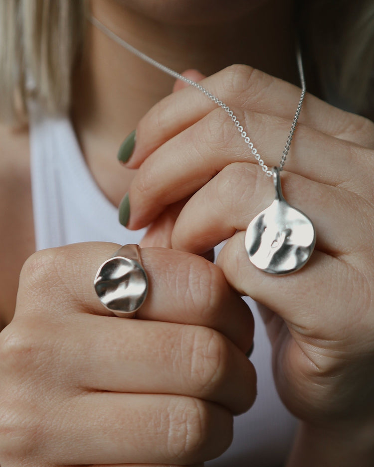 'Océane' Ripple Ring