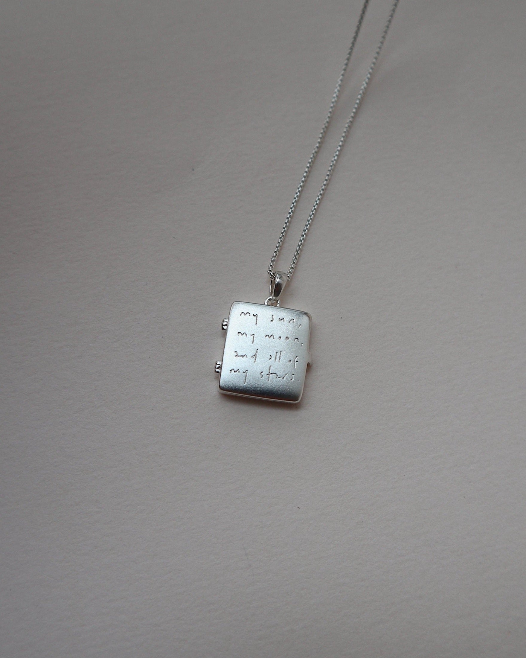 My Sun My Moon all my Stars Locket Necklace
