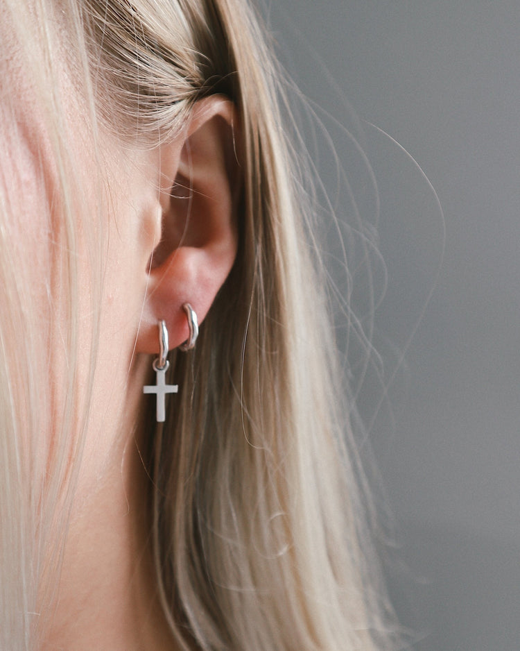 Liquid Huggies + Cross Charms