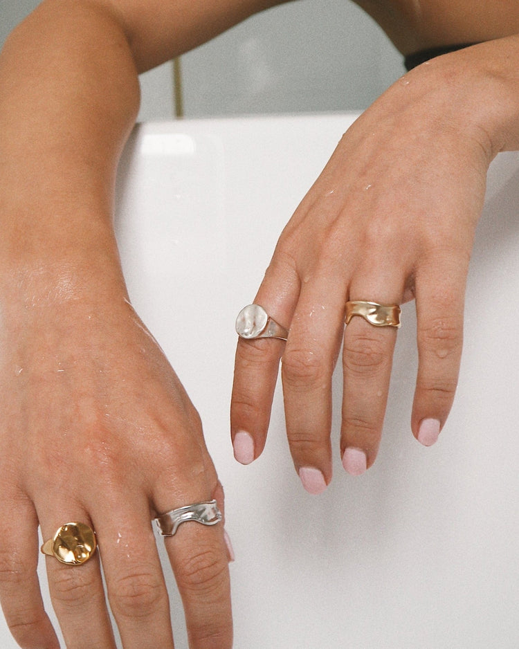 'Océane' Ripple Ring