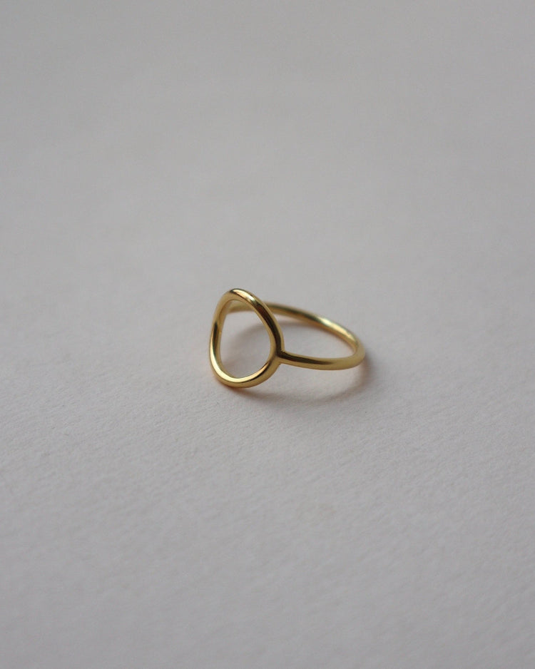'Oda' Open Circle Ring