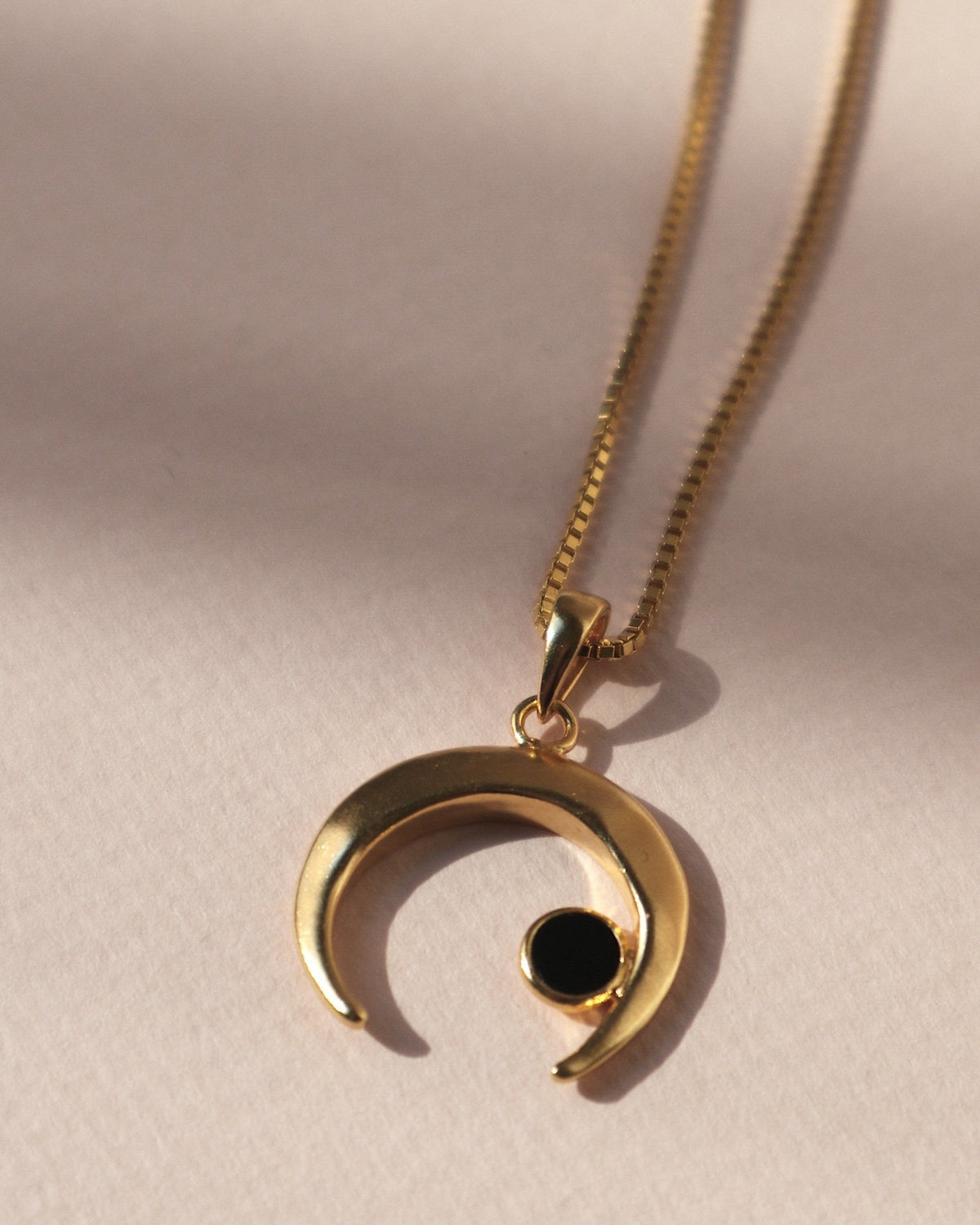 Goddess Moon Chain Necklace