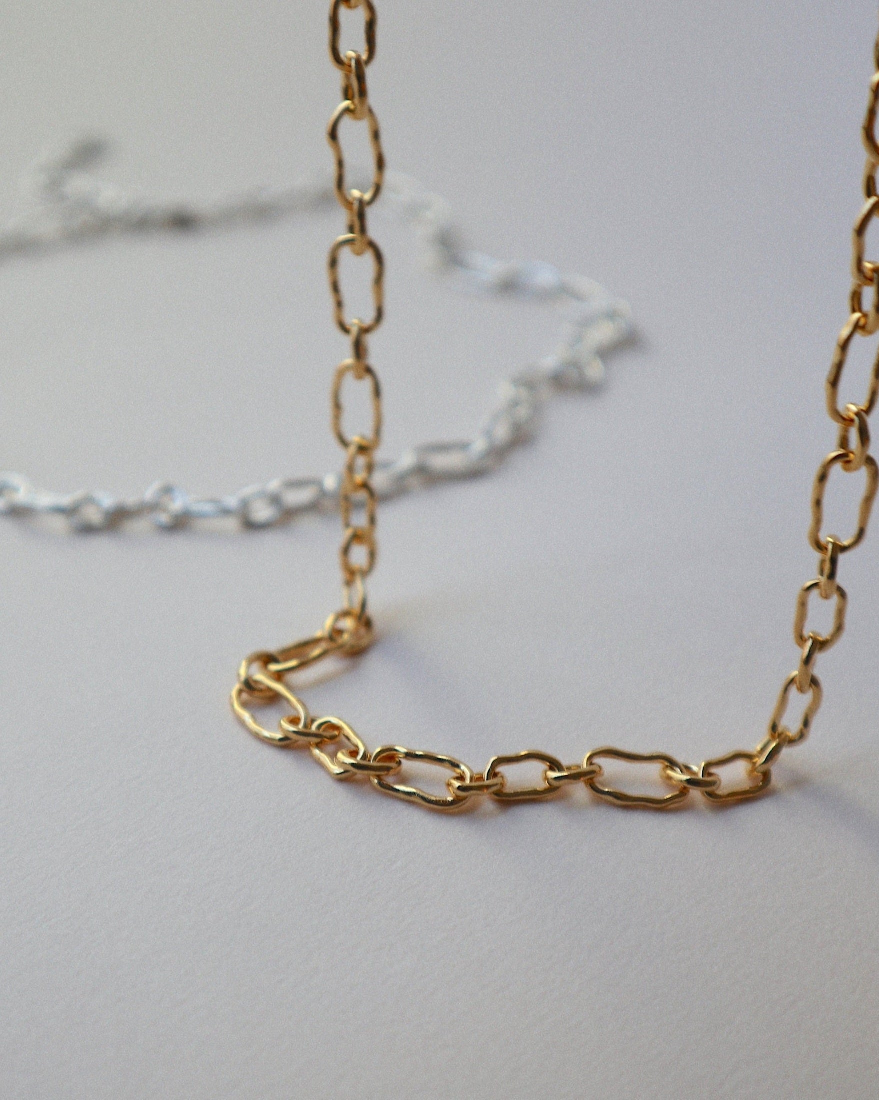 'Frieda' Molten Cable Chain